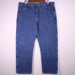 Wrangler 20x No 23 Jeans Mens 38x30 Blue Relaxed Western Rodeo Denim Fits38x30.5